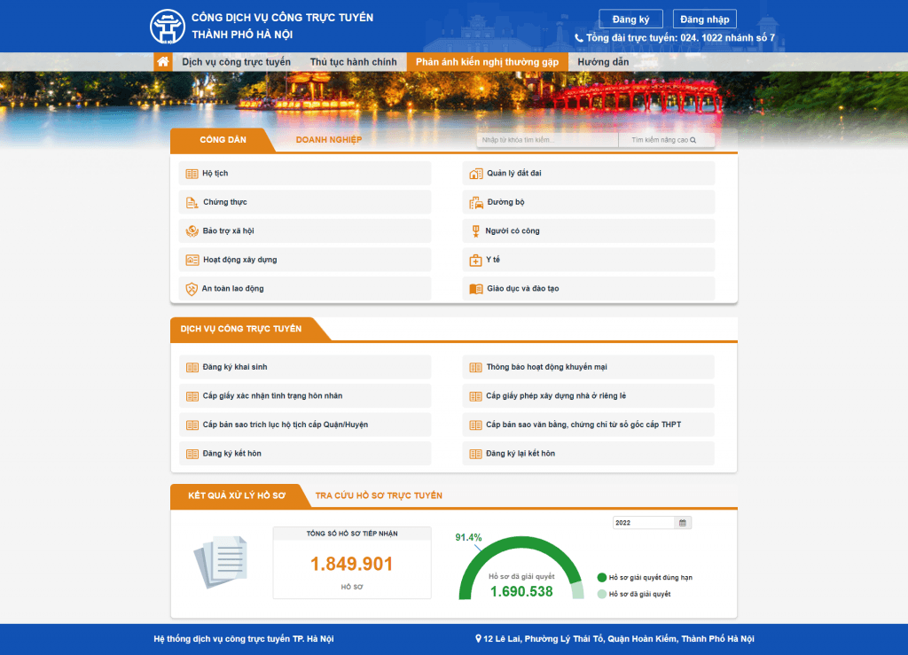 Thủ tục đăng ký khai sinh trực tuyến