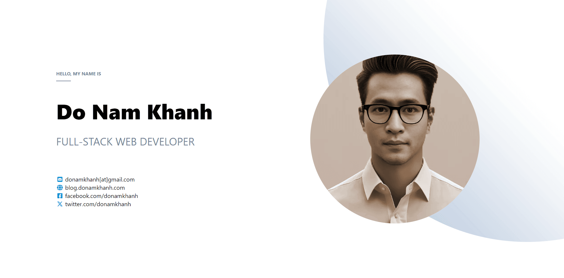 Moved my personal site to Github Page